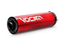 Voca Racing Endschalldmpfer eloxiert rot